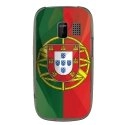 TPU1ASHA302DRAPPORTUGAL - Coque souple pour Nokia Asha 302 avec impression Motifs drapeau du Portugal
