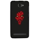 TPU1HELIUM45DARKROUGE - Coque souple pour Archos 45 Helium 4G avec impression Motifs Dark rouge