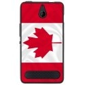TPU1LUMIA550DRAPCANADA - Coque souple pour Microsoft Lumia 550 avec impression Motifs drapeau du Canada