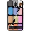 TPU1LUMIA550MAQUILLAGE - Coque souple pour Microsoft Lumia 550 avec impression Motifs palette de maquillage