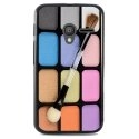 TPU1PIXI340MAQUILLAGE - Coque Souple en gel noir pour Orange Rise-30 avec impression Motifs palette de maquillage