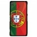 CPRN1Z3PLUSDRAPPORTUGAL - Coque rigide noire pour Sony Xperia Z3-Plus avec impression Motif drapeau du Portugal