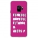 CRYSGALAXYS9FUMEUSEFUSHIA - Coque rigide transparente pour Samsung Galaxy S9 avec impression Motifs fumeuse et alors fushia