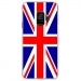 CRYSGALAXYS9UNIONJACK - Coque rigide transparente pour Samsung Galaxy S9 avec impression Motifs Union Jack