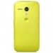 MOTOCOVJAUNEVERTGV2 - Coque jaune de Motorola pour Moto G V2 version 2 coloris Lemon Lime