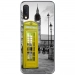 TPU0A40CABINEUKJAUNE - Coque souple pour Samsung Galaxy A40 avec impression Motifs cabine téléphonique UK jaune