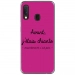 TPU0A40CHIANTEFUSHIA - Coque souple pour Samsung Galaxy A40 avec impression Motifs Avant, j'étais chiante fushia