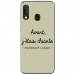 TPU0A40CHIANTEVERT - Coque souple pour Samsung Galaxy A40 avec impression Motifs Avant, j'étais chiante vert