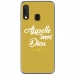 TPU0A40DIEUOR - Coque souple pour Samsung Galaxy A40 avec impression Motifs Appelle moi Dieu or