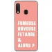 TPU0A40FUMEUSEROSE - Coque souple pour Samsung Galaxy A40 avec impression Motifs fumeuse et alors rose