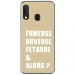 TPU0A40FUMEUSETAUPE - Coque souple pour Samsung Galaxy A40 avec impression Motifs fumeuse et alors taupe