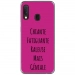 TPU0A40GENIALEFUSHIA - Coque souple pour Samsung Galaxy A40 avec impression Motifs Chiante mais Géniale fushia