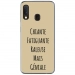 TPU0A40GENIALETAUPE - Coque souple pour Samsung Galaxy A40 avec impression Motifs Chiante mais Géniale taupe