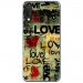 TPU0A40LOVEVINTAGE - Coque souple pour Samsung Galaxy A40 avec impression Motifs Love Vintage