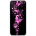 TPU0A40PAPILLONSFUSHIAS - Coque souple pour Samsung Galaxy A40 avec impression Motifs papillons fushias