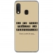 TPU0A40PERFECTIONTAUPE - Coque souple pour Samsung Galaxy A40 avec impression Motifs frôler la perfection taupe