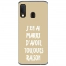 TPU0A40RAISONTAUPE - Coque souple pour Samsung Galaxy A40 avec impression Motifs marre d'avoir raison taupe