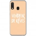 TPU0A40VENDREVEBEIGE - Coque souple pour Samsung Galaxy A40 avec impression Motifs vendeur de rêves beige