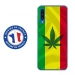 TPU0A50RASTA - Coque souple pour Samsung Galaxy A50 avec impression Motifs rasta