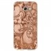 TPU0A52017ARABESQUEBRONZE - Coque souple pour Samsung Galaxy A5-2017 SM-A520F avec impression Motifs arabesque bronze