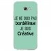 TPU0A52017BORDELIQUETURQUO - Coque souple pour Samsung Galaxy A5-2017 SM-A520F avec impression Motifs Je ne suis pas bordélique 