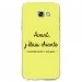 TPU0A52017CHIANTEJAUNE - Coque souple pour Samsung Galaxy A5-2017 SM-A520F avec impression Motifs Avant, j'étais chiante jau