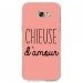 TPU0A52017CHIEUSEROSE - Coque souple pour Samsung Galaxy A5-2017 SM-A520F avec impression Motifs Chieuse d'Amour rose