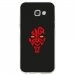 TPU0A52017DARKROUGE - Coque souple pour Samsung Galaxy A5-2017 SM-A520F avec impression Motifs Dark rouge