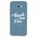 TPU0A52017DIEUBLEU - Coque souple pour Samsung Galaxy A5-2017 SM-A520F avec impression Motifs Appelle moi Dieu bleu