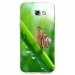 TPU0A52017ESCARGOT - Coque souple pour Samsung Galaxy A5-2017 SM-A520F avec impression Motifs escargot sur une tige