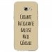 TPU0A52017GENIALETAUPE - Coque souple pour Samsung Galaxy A5-2017 SM-A520F avec impression Motifs Chiante mais Géniale taupe