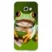 TPU0A52017GRENOUILLE - Coque souple pour Samsung Galaxy A5-2017 SM-A520F avec impression Motifs grenouille