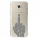 TPU0A52017MAINDOIGT - Coque souple pour Samsung Galaxy A5-2017 SM-A520F avec impression Motifs doigt d'honneur