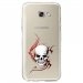 TPU0A52017SKULLTRIBAL - Coque souple pour Samsung Galaxy A5-2017 SM-A520F avec impression Motifs tête de mort sur fond trib