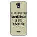 TPU0ALTICES51BORDELIQUEVERT - Coque souple pour Altice S51 avec impression Motifs Je ne suis pas bordélique vert