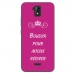 TPU0ALTICES51BOUDERFUSHIA - Coque souple pour Altice S51 avec impression Motifs Bouder pour mieux Régner fushia