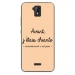 TPU0ALTICES51CHIANTEBEIGE - Coque souple pour Altice S51 avec impression Motifs Avant, j'étais chiante beige