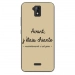 TPU0ALTICES51CHIANTETAUPE - Coque souple pour Altice S51 avec impression Motifs Avant, j'étais chiante taupe