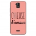 TPU0ALTICES51CHIEUSEROSE - Coque souple pour Altice S51 avec impression Motifs Chieuse d'Amour rose