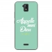 TPU0ALTICES51DIEUTURQUOISE - Coque souple pour Altice S51 avec impression Motifs Appelle moi Dieu turquoise