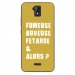 TPU0ALTICES51FUMEUSEOR - Coque souple pour Altice S51 avec impression Motifs fumeuse et alors or