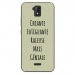 TPU0ALTICES51GENIALEVERT - Coque souple pour Altice S51 avec impression Motifs Chiante mais Géniale vert