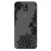 TPU0ALTICES51LACENOIR - Coque souple pour Altice S51 avec impression Motifs Lace noir