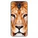 TPU0ALTICES51LION - Coque souple pour Altice S51 avec impression Motifs tête de lion