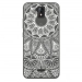 TPU0ALTICES51MANDALABLANC - Coque souple pour Altice S51 avec impression Motifs Mandala blanc