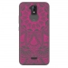 TPU0ALTICES51MANDALAFUSHIA - Coque souple pour Altice S51 avec impression Motifs Mandala fushia