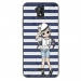 TPU0ALTICES51MANGAMARINE - Coque souple pour Altice S51 avec impression Motifs manga fille marin