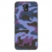 TPU0ALTICES51MILITAIREBLEU - Coque souple pour Altice S51 avec impression Motifs Camouflage militaire bleu