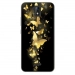 TPU0ALTICES51PAPILLONSDORES - Coque souple pour Altice S51 avec impression Motifs papillons dorés