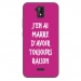 TPU0ALTICES51RAISONFUSHIA - Coque souple pour Altice S51 avec impression Motifs marre d'avoir raison fushia